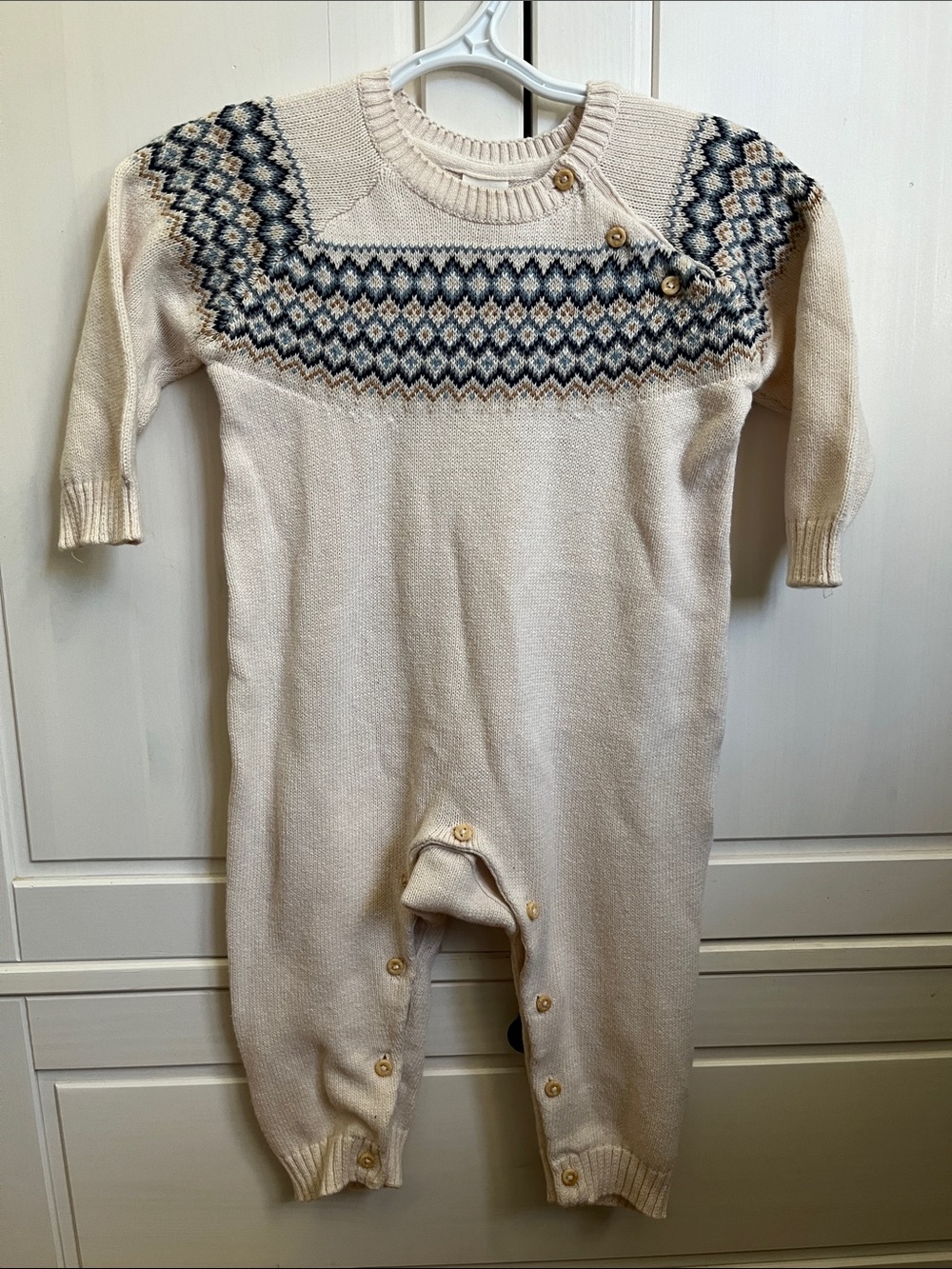 H&M Organic Cotton Jumpsuit 6-9M